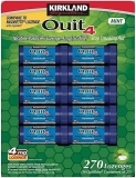 Kirkland Signature Quit Smoking Lozenges 4mg Nicotine, 270 Count Pack