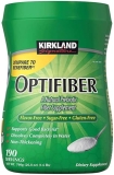 Kirkland Signature OPTIFIBER Fiber Supplement, 25.6 oz, 190 Servings, 2-Pack for Digestive Health