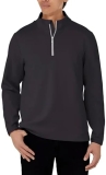 Kirkland Signature Mens UPF 50 Stretch Half-Zip Pullover Lightweight Sun Protection Top
