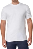 Kirkland Signature Mens 100 Cotton Crew Neck T-Shirts, Pack of 6 Soft Comfortable