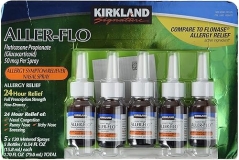 Kirkland rjkq Aller-Flo Fluticasone Propionate Nasal Spray 2mg Allergy Relief Medication