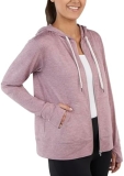Kirkland Signature Women s Lightweight Moisture-Wicking Full Zip Hooded Jacket with Thumbholes