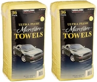 Kirkland Signature Ultra High Pile Microfiber Towels, 36 Count 2-Pack , Yellow - 713160