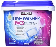 Kirkland Signature Premium Dishwasher Pacs Easy, Streak-Free Automatic Detergent