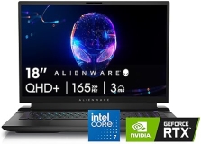 Alienware M18 18 QHD 165Hz Gaming Laptop, i7-14700HX, RTX 4070, 16GB RAM, 1TB SSD, Win 11