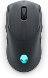 Alienware AW720M Wireless Gaming Mouse, 26,000 DPI, 8 Buttons, USB-C, Bluetooth, Dark Side