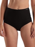 Calvin Klein Womens High-Waist Shapewear Brief Panty Second Skin Smoothing Underwear
