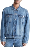 Calvin Klein Mens Classic Denim Jacket Stylish Casual Jean Outerwear for Men