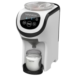 Baby Brezza Formula Pro Mini Portable Baby Formula Mixer Bottle Maker for Travel, White