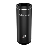 Baby Brezza Portable Bottle Warmer Fast 67 Quicker Heating for Breastmilk Formula, 9oz, Black
