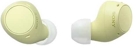 Sony WF-C510 Wireless Bluetooth Earbuds, 22H Battery, Mic, IPX4, Multipoint - Butter Yellow