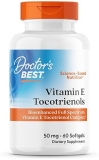 Doctors Best Vitamin E Tocotrienols, TocoGaia ULTRA , Full Spectrum, 60 Softgels
