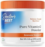 Doctors Best Vitamin C Powder Q-C, Immune Support, Brain, Heart, Joints, 250g, Scotland-Sourced