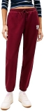 Tommy Jeans Womens Regular Logo Jogger Sweatpants with Drawstring Ties