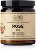 Anima Mundi Love Serenity Edible Rose Petal Powder for Teas, Lattes, Desserts, 2.5oz