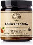 Anima Mundi Organic Ashwagandha Root Powder Indian Ginseng Herbal Supplement 4oz 113g