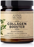 Anima Mundi Vegan Collagen Booster Powder Organic Plant-Based Supplement for Skin, Hair Bones, 4oz