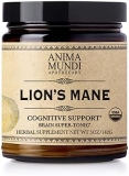 Anima Mundi Organic Lion s Mane Mushroom Powder Brain Tuner Cognitive Support Supplement 5oz