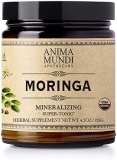 Anima Mundi Organic Moringa Leaf Powder 6oz Pure Non-GMO Superfood for Energy Wellness
