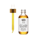 Anima Mundi Collagen Booster Facial Oil Organic Hydrating Plant-Based Collagen, He Shou Wu, 2oz
