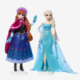 Disney100 Frozen Anna and Elsa Collector Dolls Collectible Doll