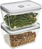 ZWILLING Fresh Save 2-Piece Large Glass Airtight Food Storage Meal Prep Containers
