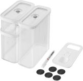 ZWILLING Fresh Save 12-Pc Airtight Plastic Food Storage Containers, Small Medium Cube Set