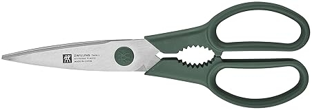 ZWILLING Now S Kitchen Shears, Sharp Stainless Steel Scissors, Lime Green Handle, Multipurpose