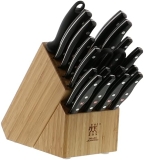ZWILLING Twin Signature 19-Piece German Knife Set with Block, Premium Steel, Made in Germany