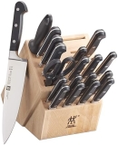ZWILLING Professional S 20-Piece Knife Block Set Premium German Stainless Steel Kitchen Knives