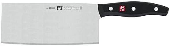 ZWILLING TWIN Signature 7-Inch Chinese Chef s Knife and Vegetable Cleaver Ultra-Sharp Stainless Stee