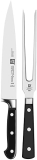 ZWILLING Professional S 2-Piece Carving Knife and Fork Set Precision German Stainless Steel
