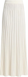 Balmain Pleated Knit Maxi Skirt
