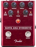 Fender Santa Ana Overdrive Pedal Electric Guitar Effects Stompbox for Classic Overdrive Tones