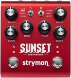 Strymon Sunset Dual Overdrive Boost Pedal for Electric Guitar, Acoustic, Synth Keyboard