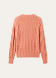 Loro Piana Cedar Crewneck  Cashmere Autumn Sunset Mel