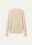Loro Piana Cedar Crewneck  Cashmere Natural Melange