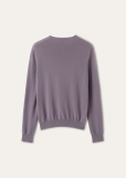 Loro Piana Sergio Crewneck  Cashmere  Purple Tear