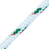 New England Ropes 5 16in 8mm Sta-Set Green Fleck Rope - 70 Feet Durable Marine Line