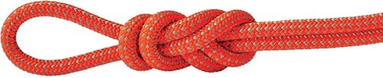 New England Ropes Maxim 4mm Gray-Orange Polyester Accessory Cord, 300 ft C3832-04-00300