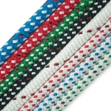 New England Ropes 7 16in 11mm Endura Braid Blue Fleck Rope 50 Feet Durable Cord
