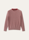 Loro Piana Varallo Crewneck  Baby Cashmere Sky Sand Flames