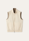 Loro Piana Vest  Microfibre - Storm System® Sand Shell/Tundra