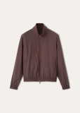 Loro Piana Windmate® Bomber Jacket Sugar Plum