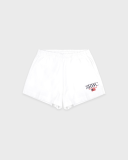 Sporty&Rich Nautical Embroidered Disco Short - White
