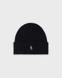 Sporty&Rich SRC Cashmere Beanie - Black/White