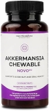 Next Microbiome Chewable Akkermansia Probiotic Prebiotic Supplement NOVO 2.0 with HMO for Gut Skin Health