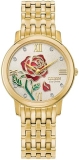 Citizen Eco-Drive Disney Belle Gold Tone Ladies Watch with Diamond Markers Sapphire Crystal