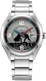 Citizen Mens Star Wars Eco-Drive Watch AW1140-51W Silver Stainless Steel Bracelet 22mm