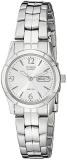 Citizen Quartz Womens Silver-Tone Stainless Steel Classic Watch EQ0540-57A